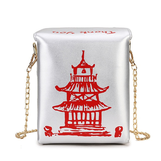Women's Chinese Print Crossbody Bag match Box Bag Trendy - Temu United  Kingdom