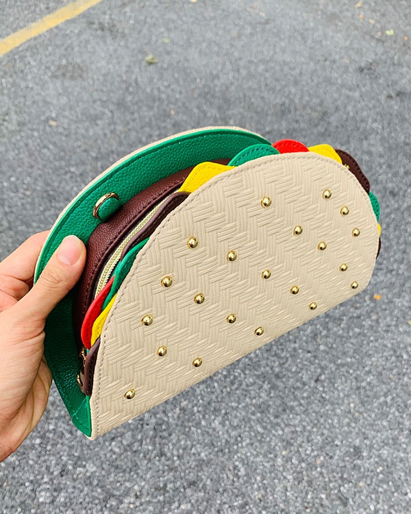 Taco Design Shoulder Bag