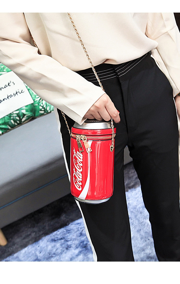 Soda Pop Novelty Barrel Bag